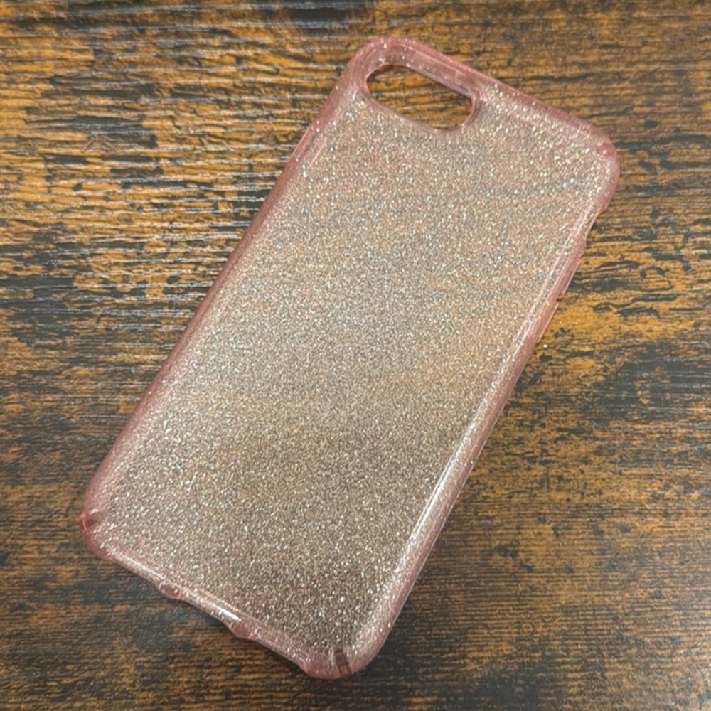 speck Glitter Pink iPhone SE 2nd Gen Case